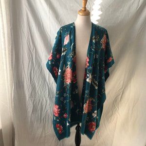 Kimono Do Everything in Love Floral Boho  Kimono One Size